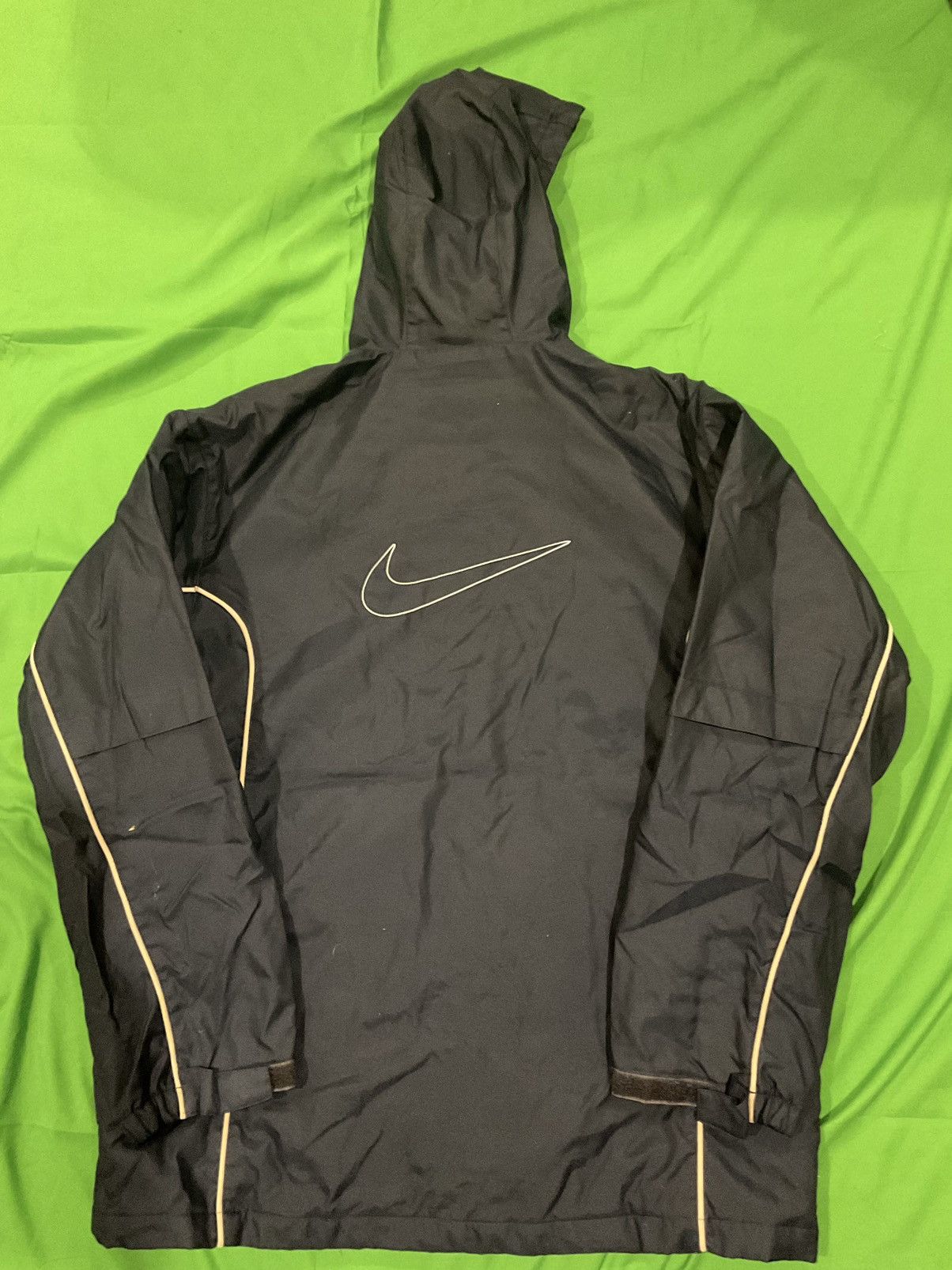 Nike × Vintage Vintage Nike navy windbreaker Size US XL / EU 56 / 4 - 2 Thumbnail