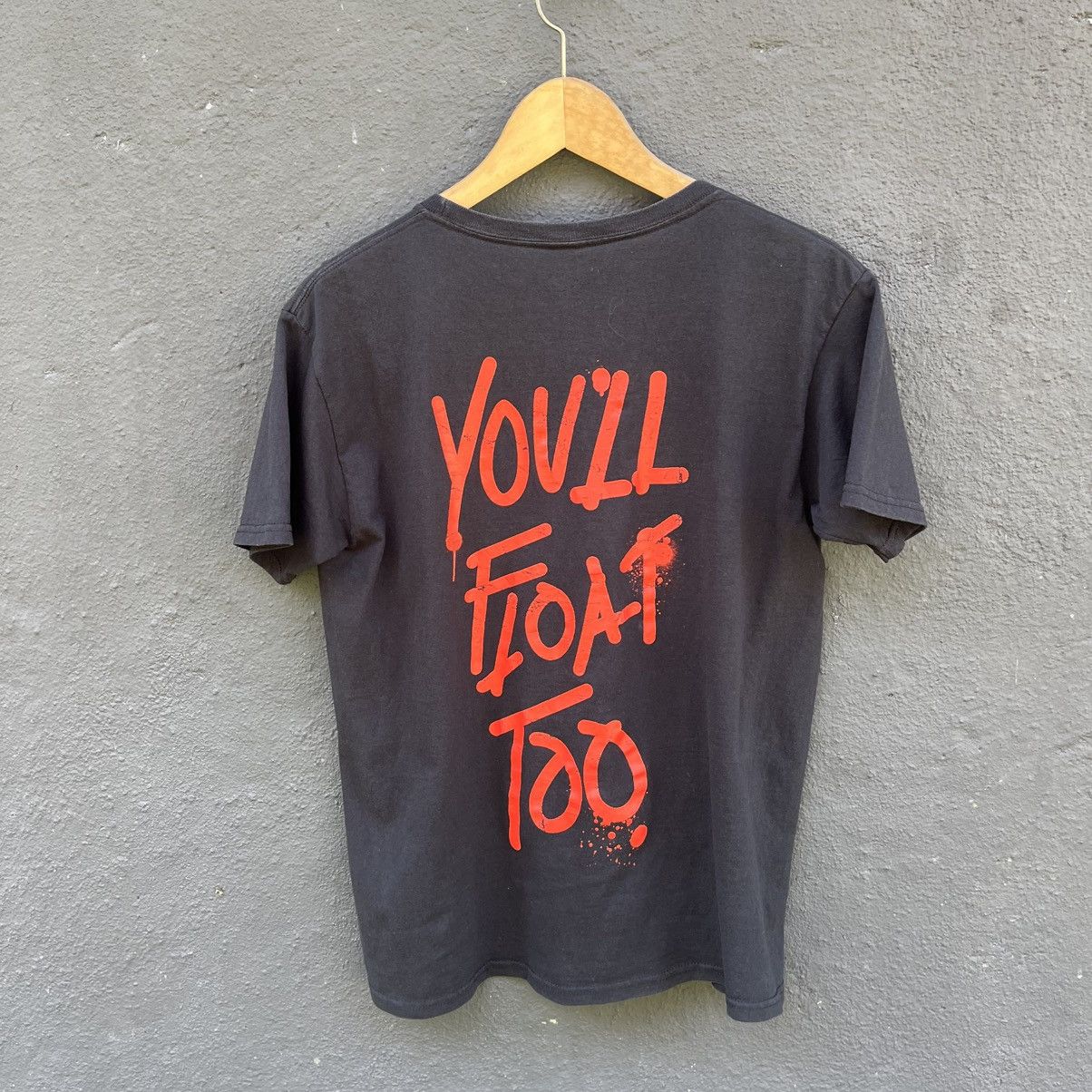Expert Horror Thrashed Faded IT Horror Movie Tee Size US XS / EU 42 / 0 - 3 Thumbnail