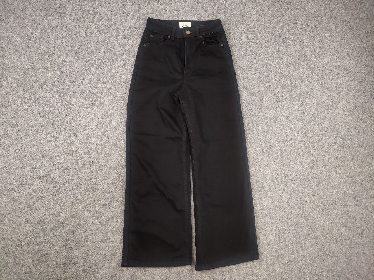 Sezane Sezane denim Le crop Black Wide Leg Minimalist Design Jeans Size 26" / US 2 / IT 38 - 4 Thumbnail