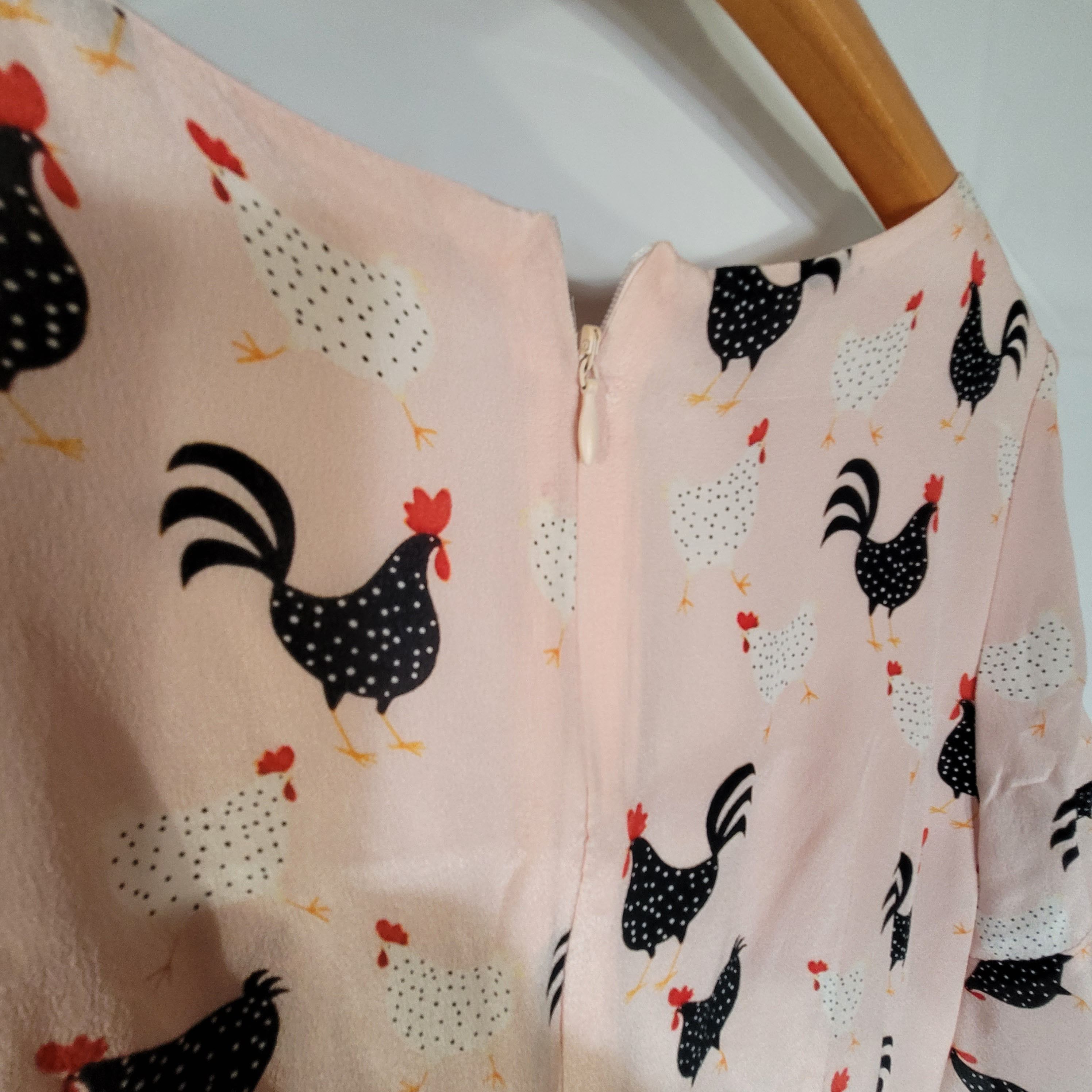 Other Women's 100% Silk Size S Short Sleeve Shirt Dress SDK384 Size S / US 4 / IT 40 - 4 Thumbnail