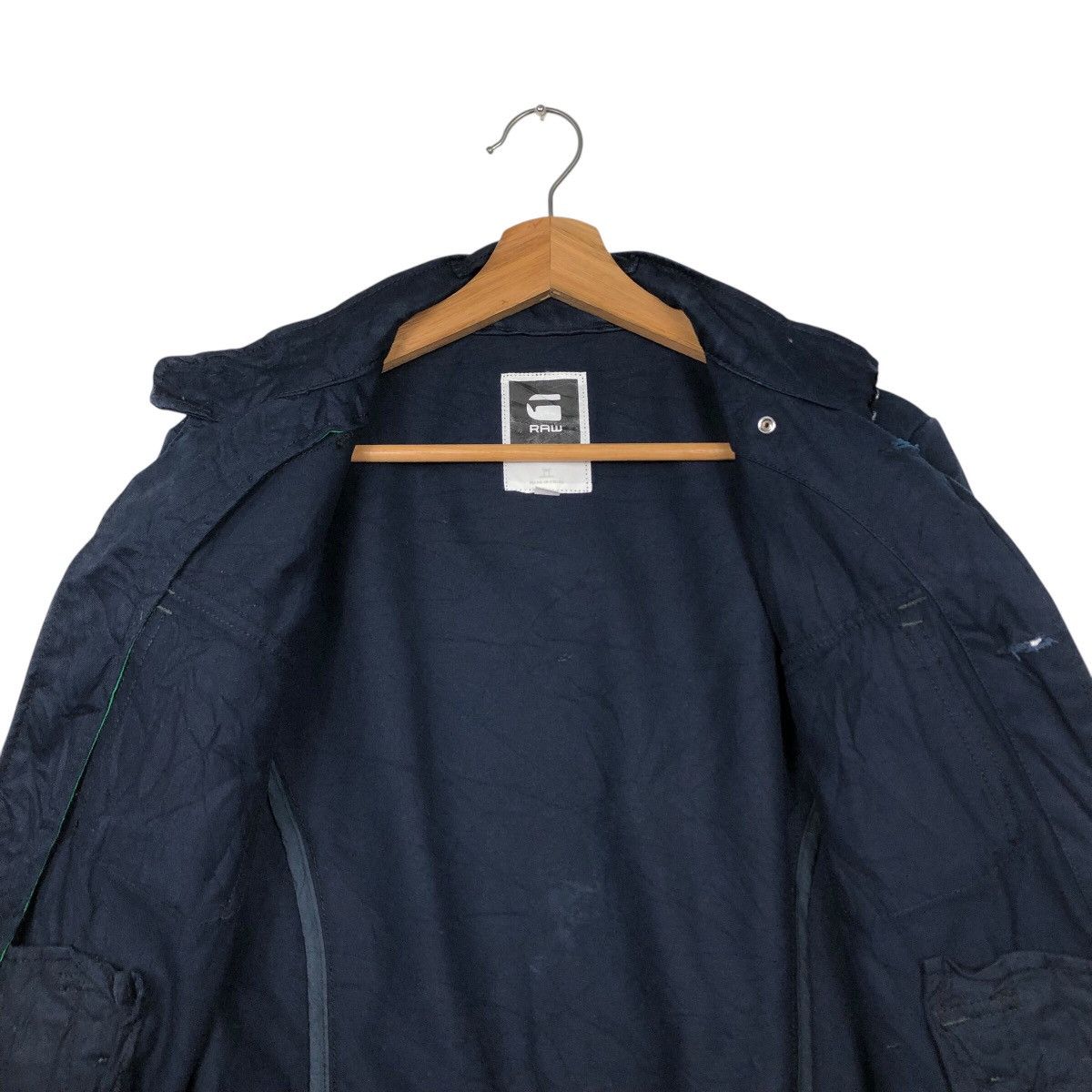 G-Star 📌Vintage Biker Jacket G Star Raw Multi Pocket Bondage Style Size US S / EU 44-46 / 1 - 16 Thumbnail