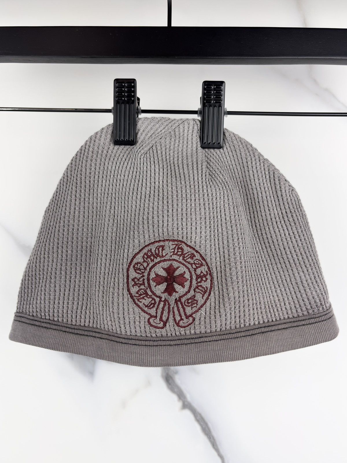 Chrome Hearts Chrome Hearts Horseshoe Double Cross Thermal Beanie