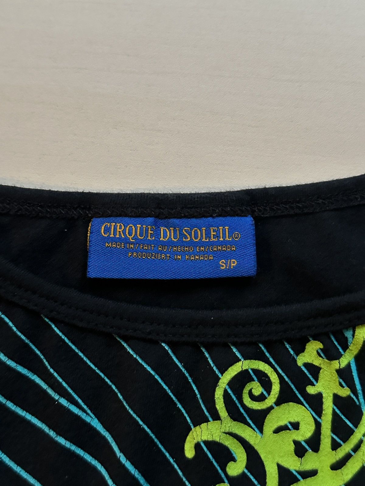 Japanese Brand × Vintage Cirque Du Soleil Abstract Graphic Crop Top y2k Custo Style Size S / US 4 / IT 40 - 7 Thumbnail