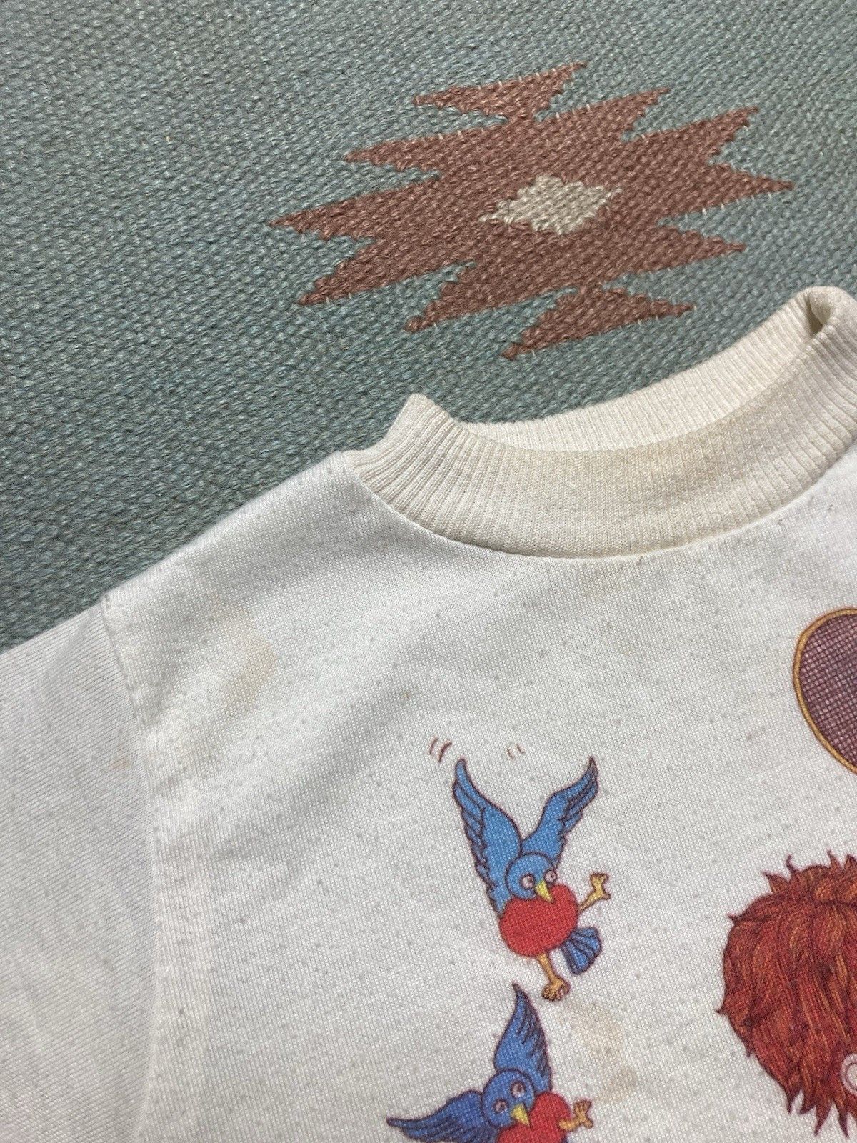 Vintage 70s t shirt healthtex cute animals women’s XS baby tee Size XS / US 0-2 / IT 36-38 - 4 Thumbnail