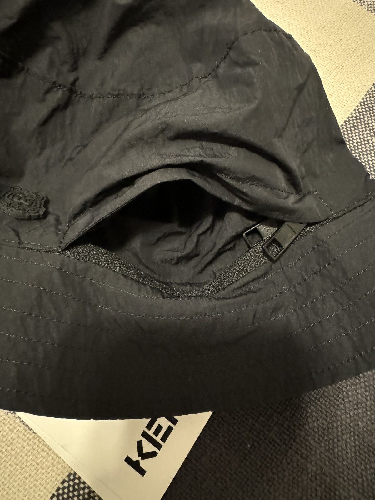 Kenzo Reversible Black / Blue Print Bucket Hat - M (New!) Size 32 - 6 Thumbnail