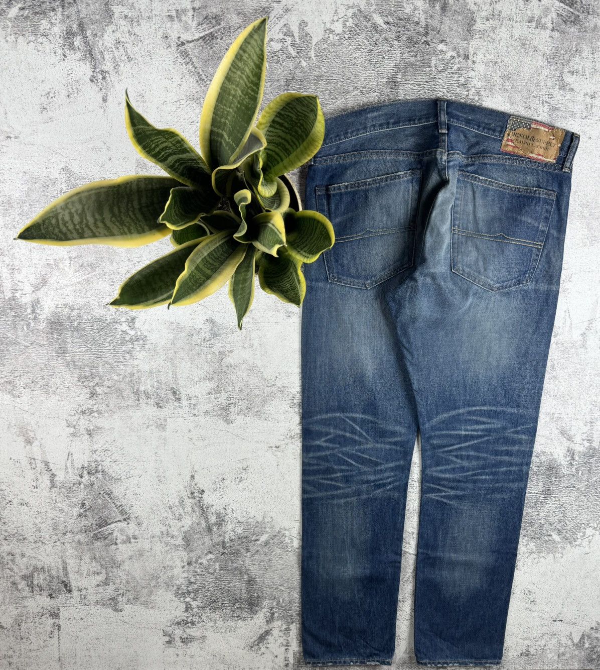 Denim & Supply Ralph Lauren Vintage Denim & Supply 36/32 Ralph Slim Jeans Pants Trousers Size US 36 / EU 52 - 1 Thumbnail