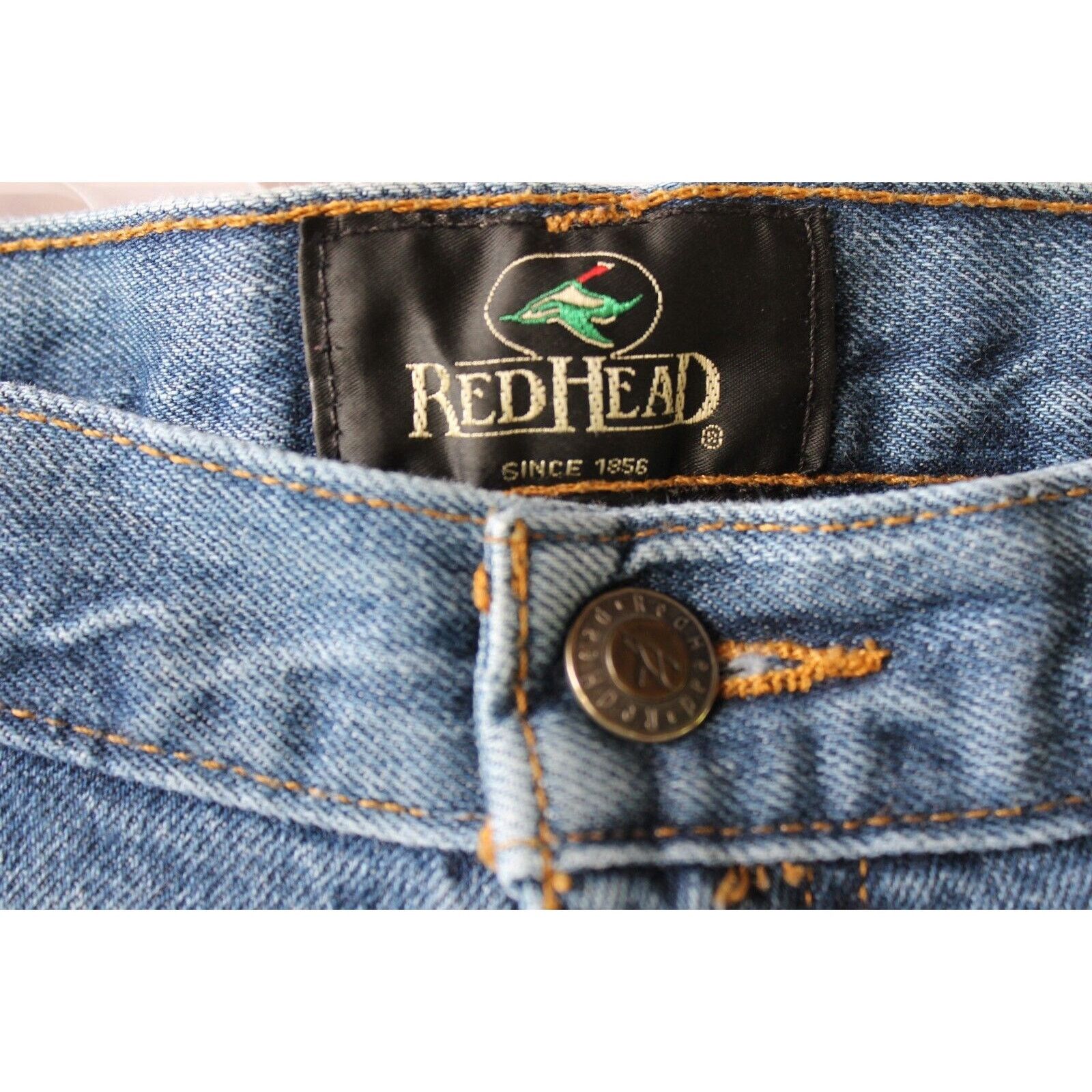 Redhead REDHEAD / BASS PRO SHOP Jeans Mens 42X30 Blue Denim Cotton Size US 42 / EU 58 - 3 Thumbnail