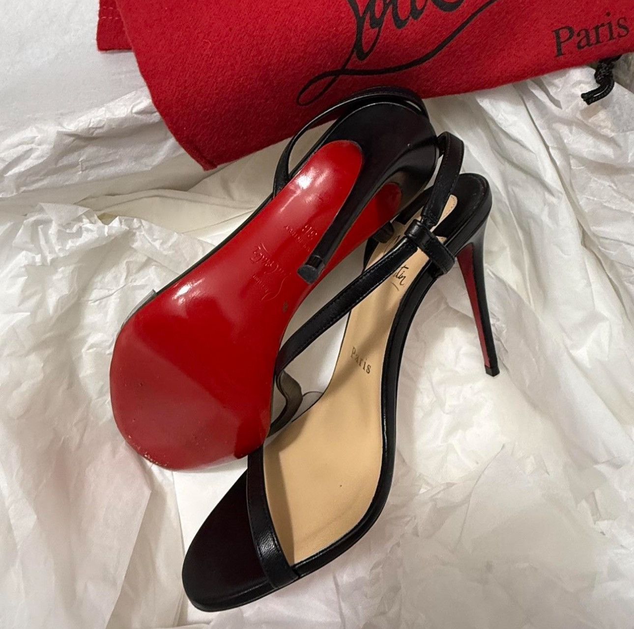 Christian Louboutin Christian Louboutin Rosalie 100 Leather Size US 6 / IT 36 - 4 Thumbnail
