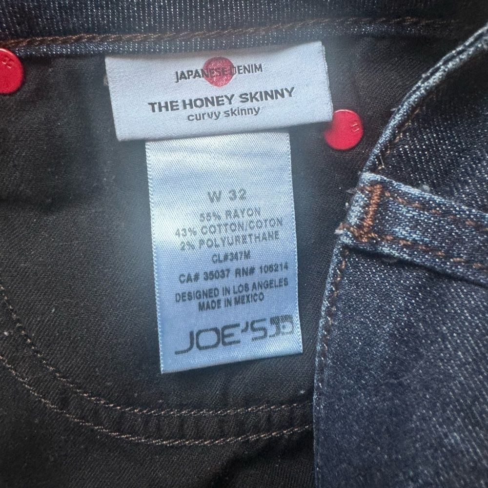 Joe's Joe’s Jeans The Honey Skinny Curvy Jeans | Dark Wash | Size Size 32" / US 10 / IT 46 - 5 Thumbnail