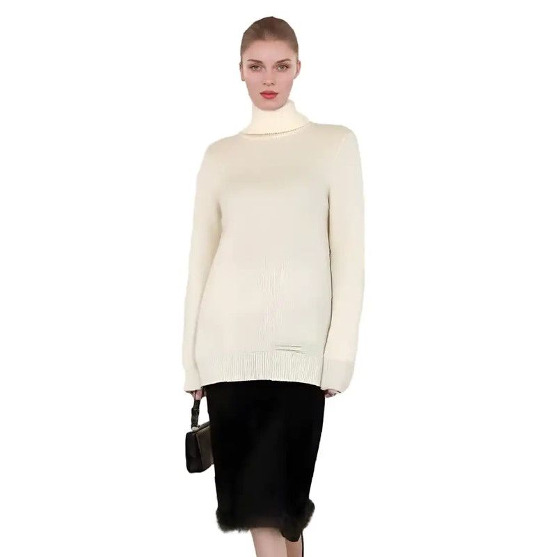 Louis Vuitton Louis Vuitton Winter Cream Cashmere Knit Sweater 0089 Size XS / US 0-2 / IT 36-38 - 1 Thumbnail