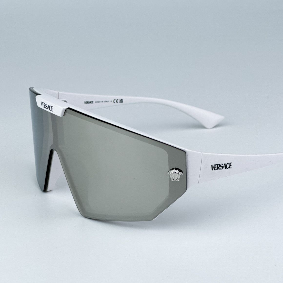 Versace NEW Versace VE4461 314/87 Silver Detachable Lens Sunglasses Size ONE SIZE - 6 Thumbnail