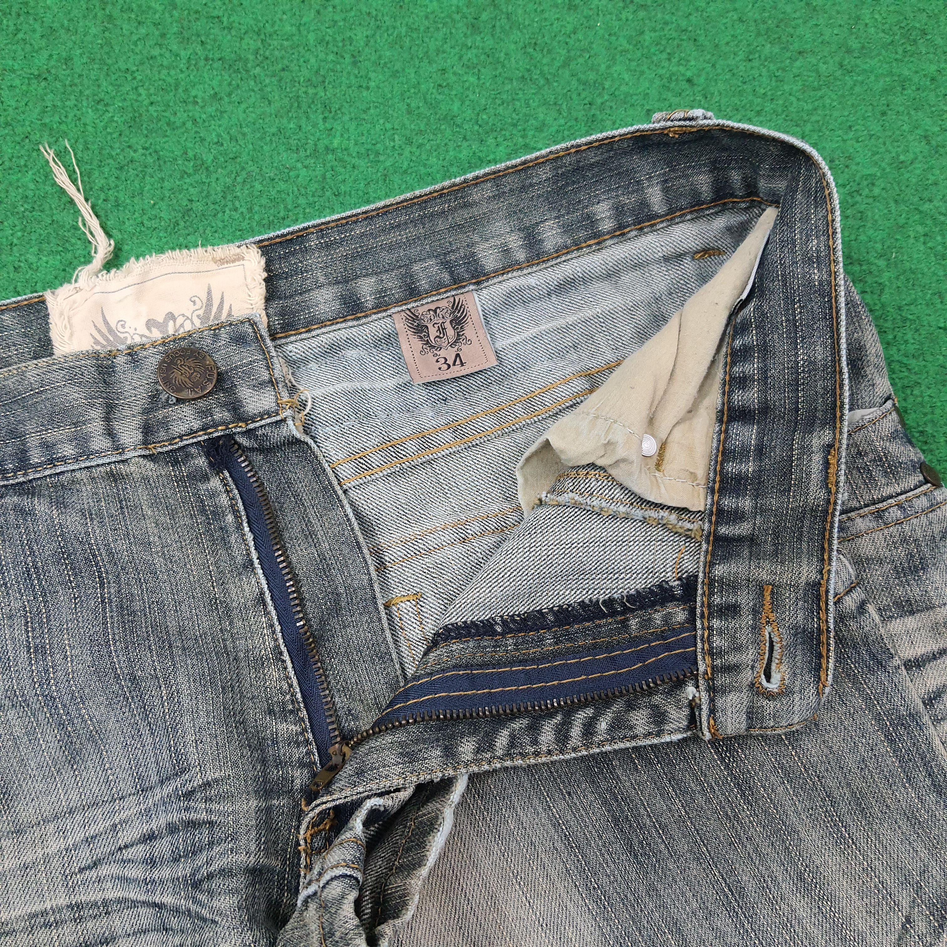 FUSAI Vintage FUSAI Focus USA Y2K Jeans C258N25 Size US 33 - 9 Thumbnail
