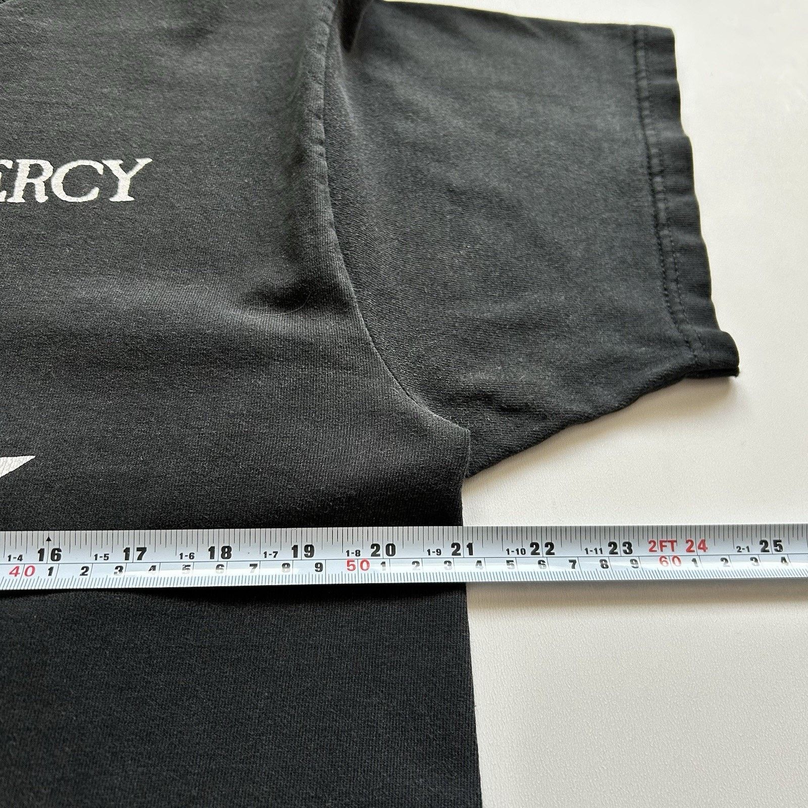 Band Tees × Fruit Of The Loom × Vintage Vintage The Sisters Of Mercy T Shirt Large 90s Faded Black Size US L / EU 52-54 / 3 - 5 Thumbnail