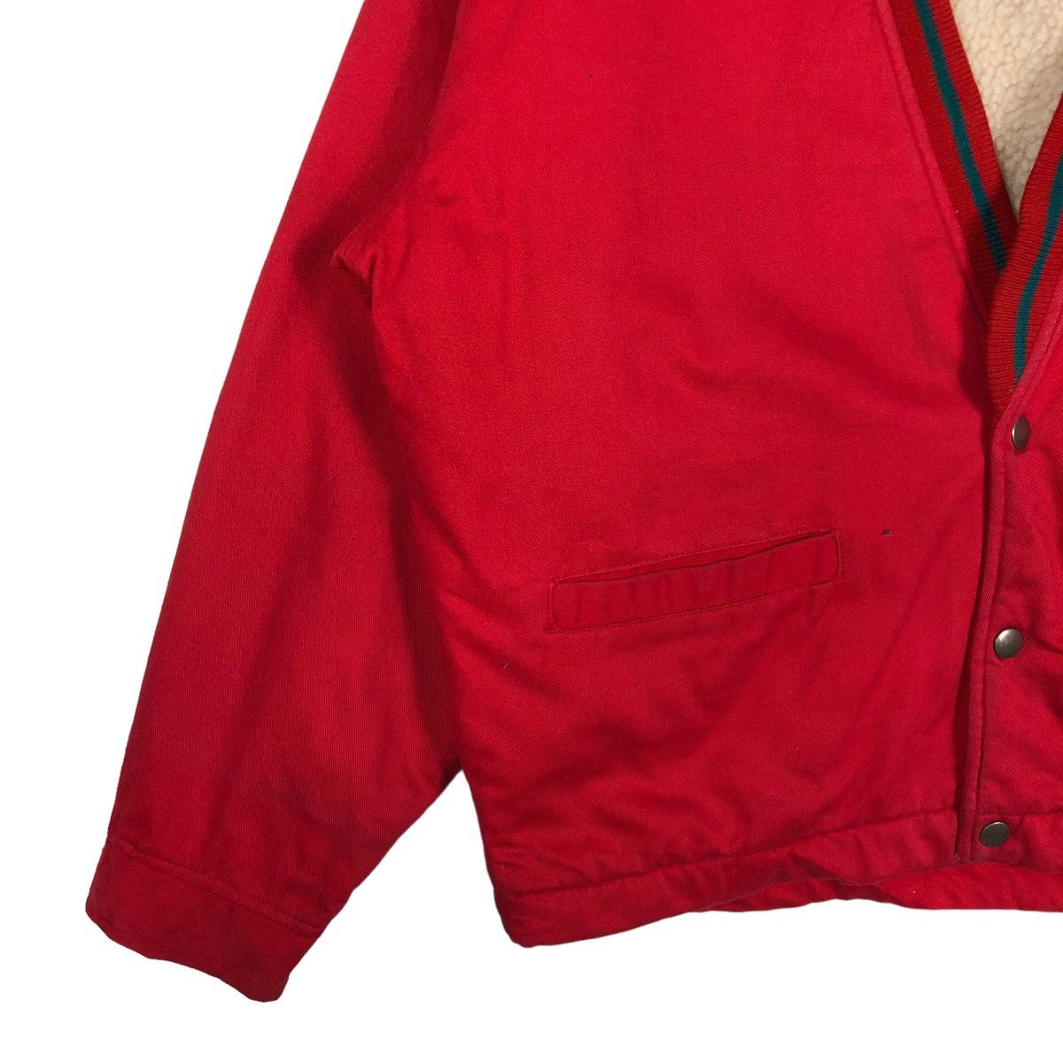 Hysteric Glamour 🔥90s Vintage Bomber Cardigan Jacket BVD Japan Made Big Logo Size US L / EU 52-54 / 3 - 4 Thumbnail
