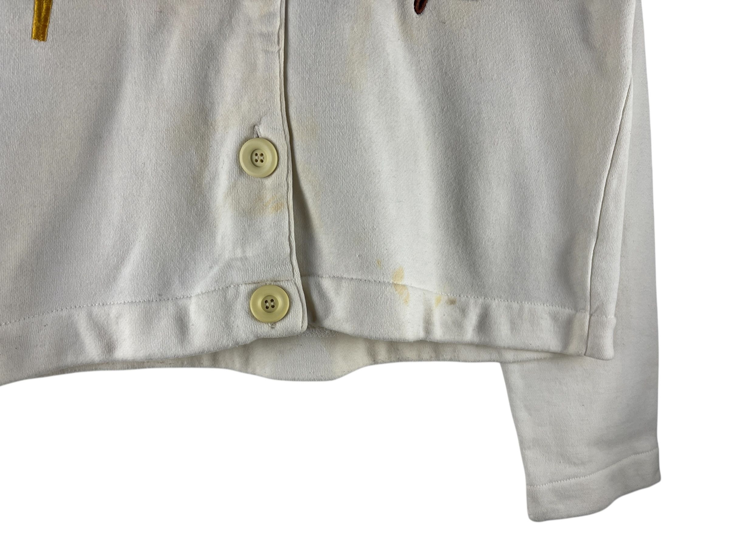Issey Miyake Issey Miyake Leaf and Acorn Knitted Cardigan Size S / US 4 / IT 40 - 10 Thumbnail