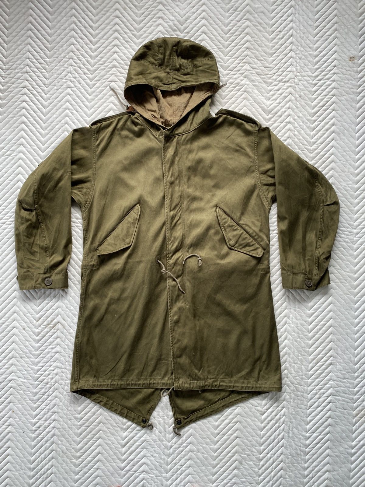 Bronson MFG. CO. Bronson Mfg Co M-51 Fishtail Parka – 1950s Reproduction 🇺🇸 Size US M / EU 48-50 / 2 - 1 Thumbnail