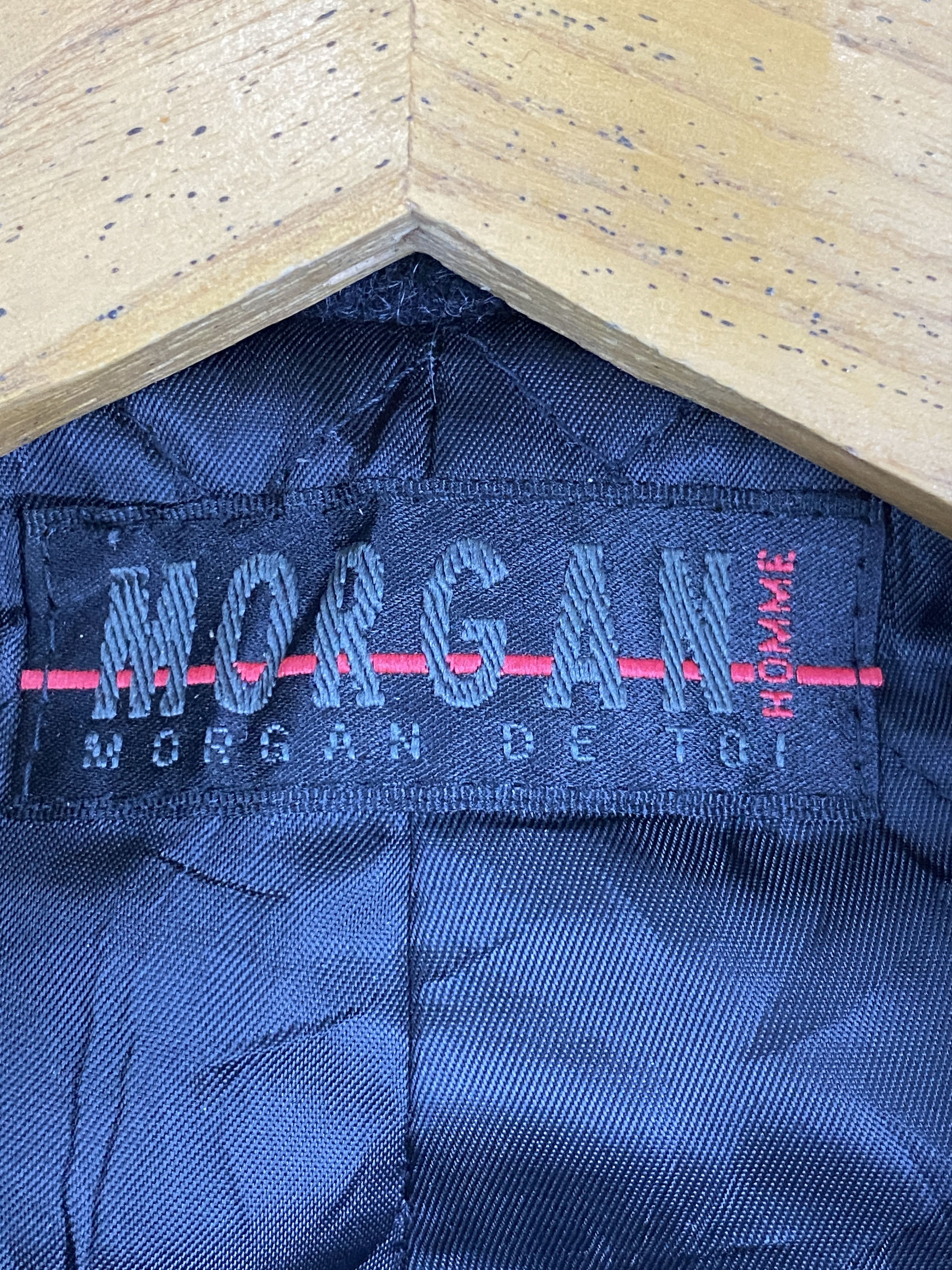 Designer Vintage Morgan Homme Nice Design Wool Jacket MJ0101Z Size US M / EU 48-50 / 2 - 5 Thumbnail