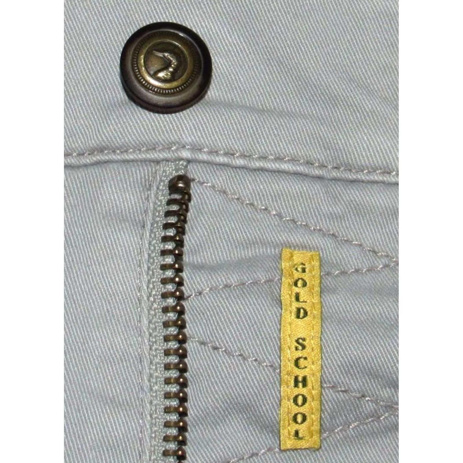 Vintage DUCK HEAD Chino Pants 38 x 28 Gray Mens Regular 97% Cotton 3% Spandex Size US 38 / EU 54 - 5 Thumbnail