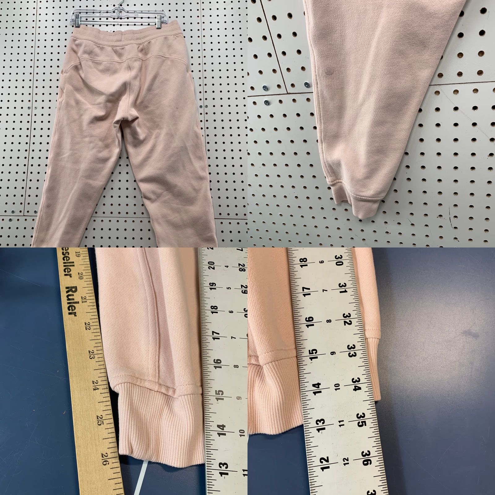 Lululemon Lululemon Sweatpants Womens 10 Pink Drawstring Fleece Scuba Joggers 32x26 Size 32" / US 10 / IT 46 - 8 Thumbnail