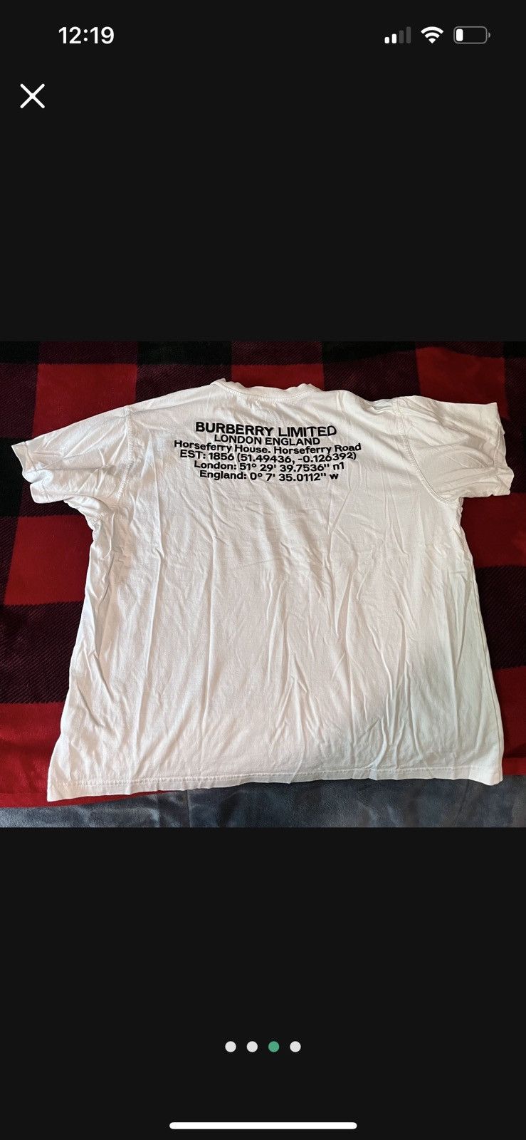 Burberry × Designer Burberry coordinates t shirt Size US L / EU 52-54 / 3 - 3 Thumbnail