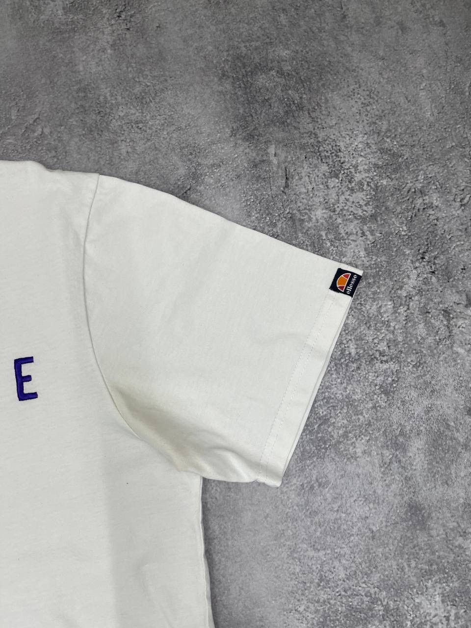 Ellesse Ellesse Men Cotton T-Shirt White Size M Size US M / EU 48-50 / 2 - 3 Thumbnail