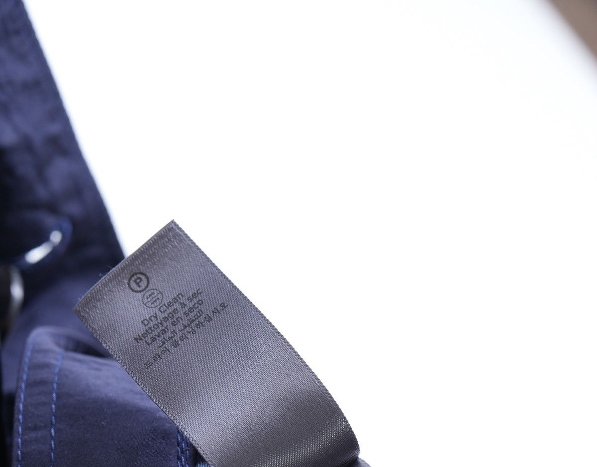 John Varvatos John Varvatos Collection Linen Trench Coat Blue Reversible Size US XL / EU 56 / 4 - 8 Thumbnail