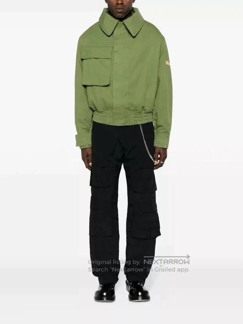Martine Rose Martine Rose 23aw Olive Green Velcro Jacket Size US M / EU 48-50 / 2 - 2 Thumbnail