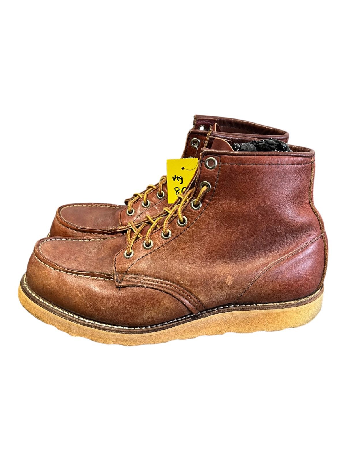 Red Wing Vintage 80s Red Wing 8875 Classic Moc Toe Irish Setter Boots Size US 9 / EU 42 - 3 Thumbnail
