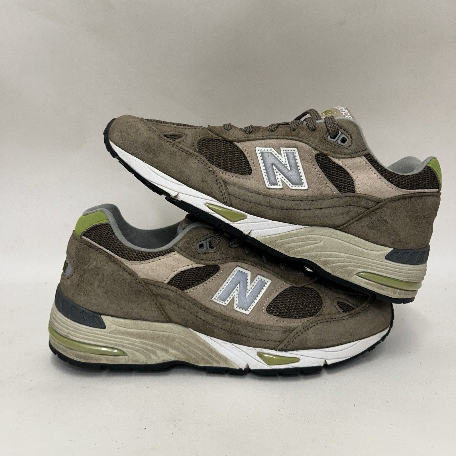 New Balance New Balance 991 Made In England “Olive Brown Tan” M991OLB Size US 8.5 / EU 41-42 - 1 Thumbnail