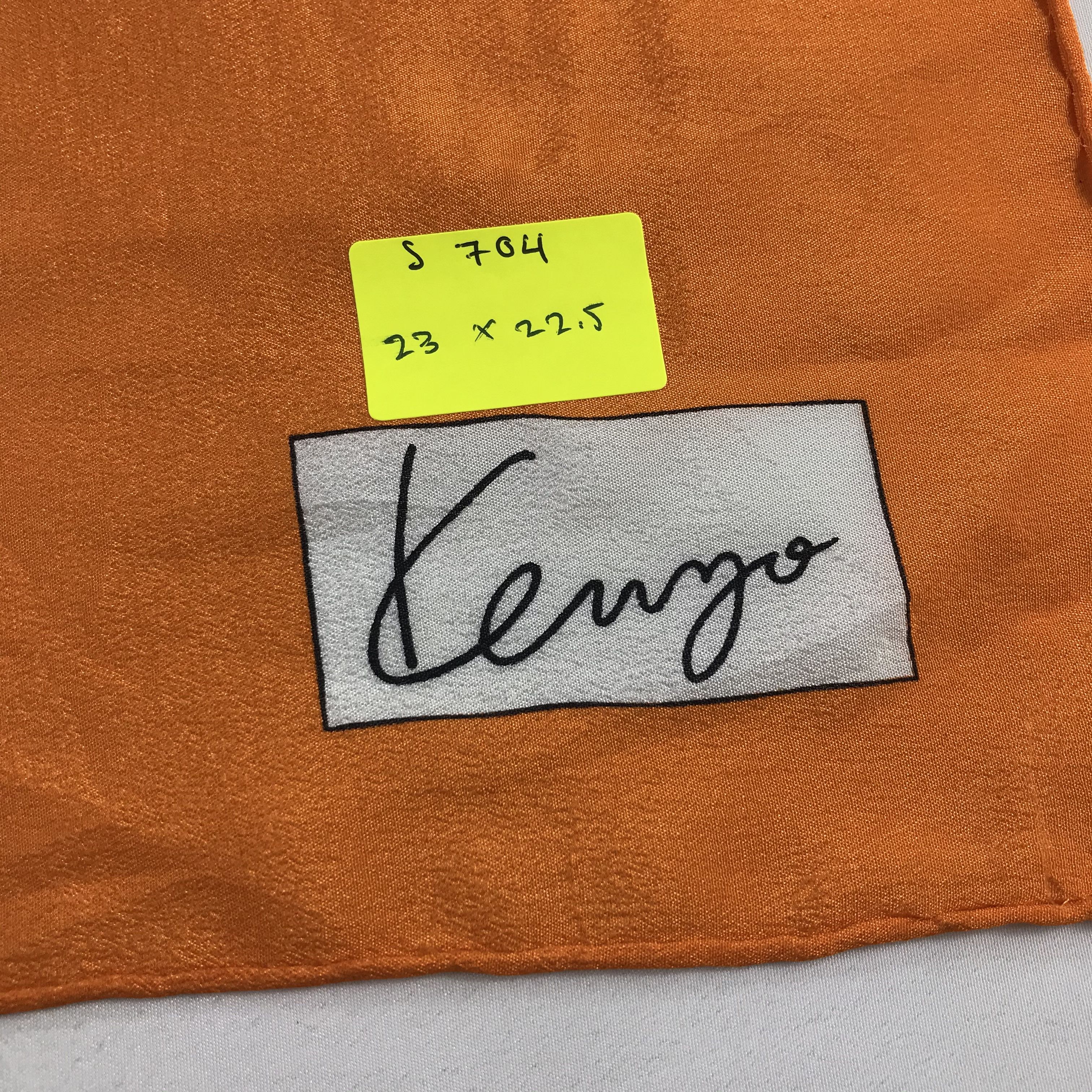 Kenzo × Vintage Kenzo Bandana / Handkerchief / Neckerchief - S704 Size ONE SIZE - 5 Thumbnail