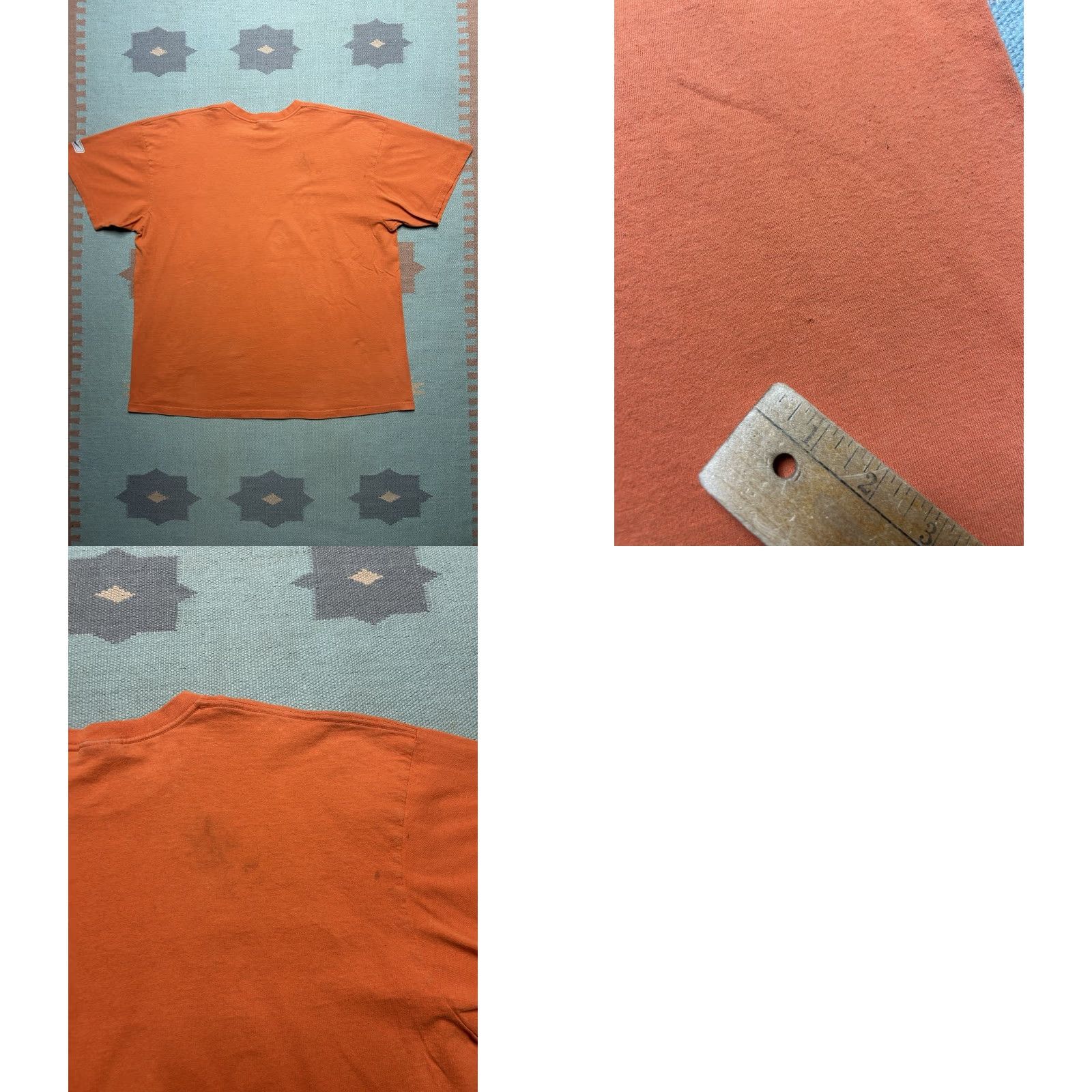 Nike VINTAGE Nike Athletics Logo T-Shirt Orange Sports Adult XXL Logo Clothing Mens Size US XXL / EU 58 / 5 - 8 Thumbnail