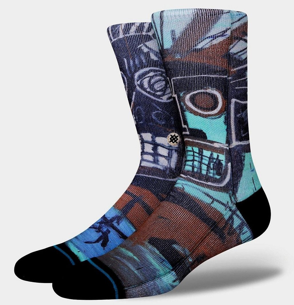Stance Socks JMB 'Two heads on Gold' printed socks Size 44 - 7 Thumbnail