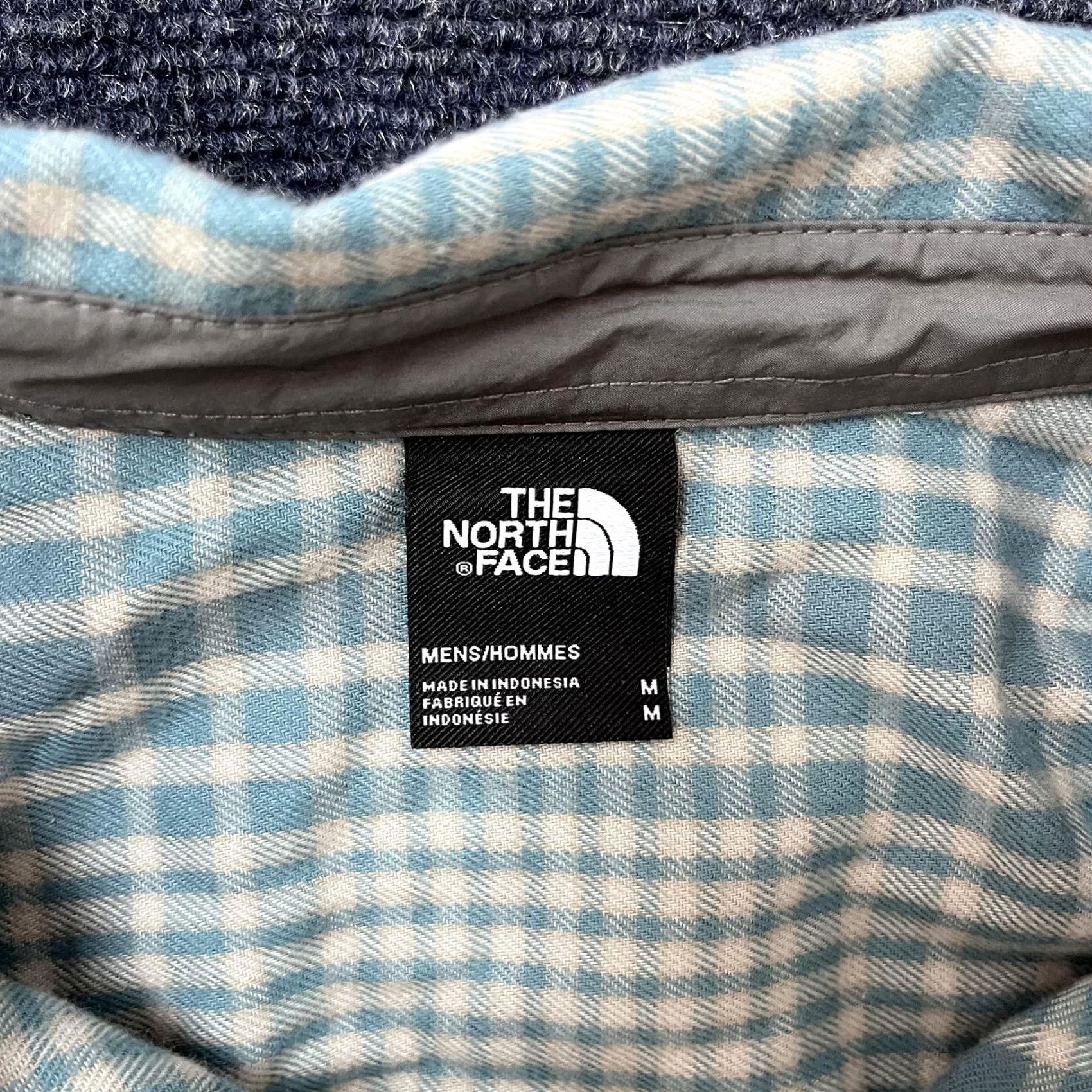 The North Face The North Face Shirt Mens Medium Blue Plaid Long Sleeve Button Down Outdoors Size US M / EU 48-50 / 2 - 2 Thumbnail