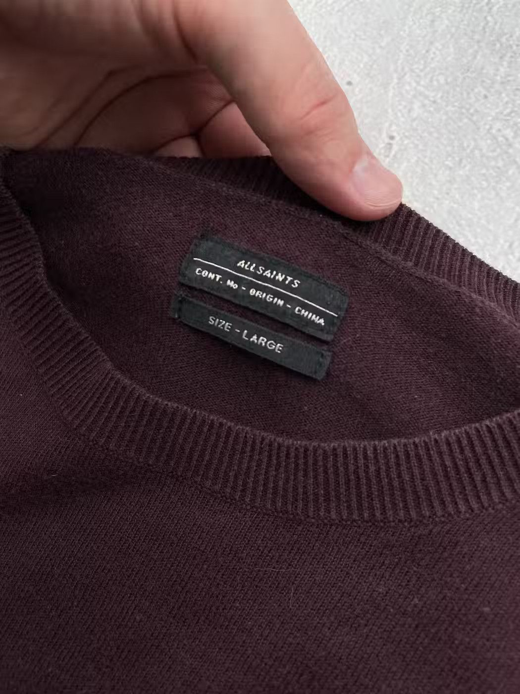 Allsaints × Vintage Allsaints Vintage Sweater Size US L / EU 52-54 / 3 - 4 Thumbnail