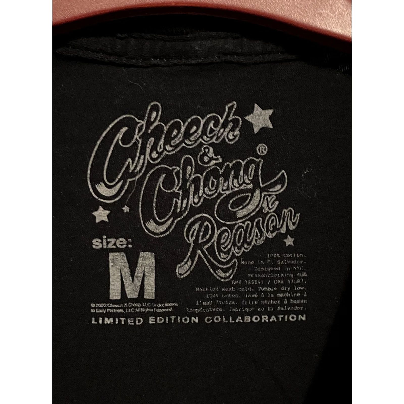 Vintage VINTAGE Cheech & Chong Responsiblity Tee T-Shirt Black 2XL Men Short Sleeve Cotton Mens Tee Shirt (F284) Size US XXL / EU 58 / 5 - 3 Thumbnail