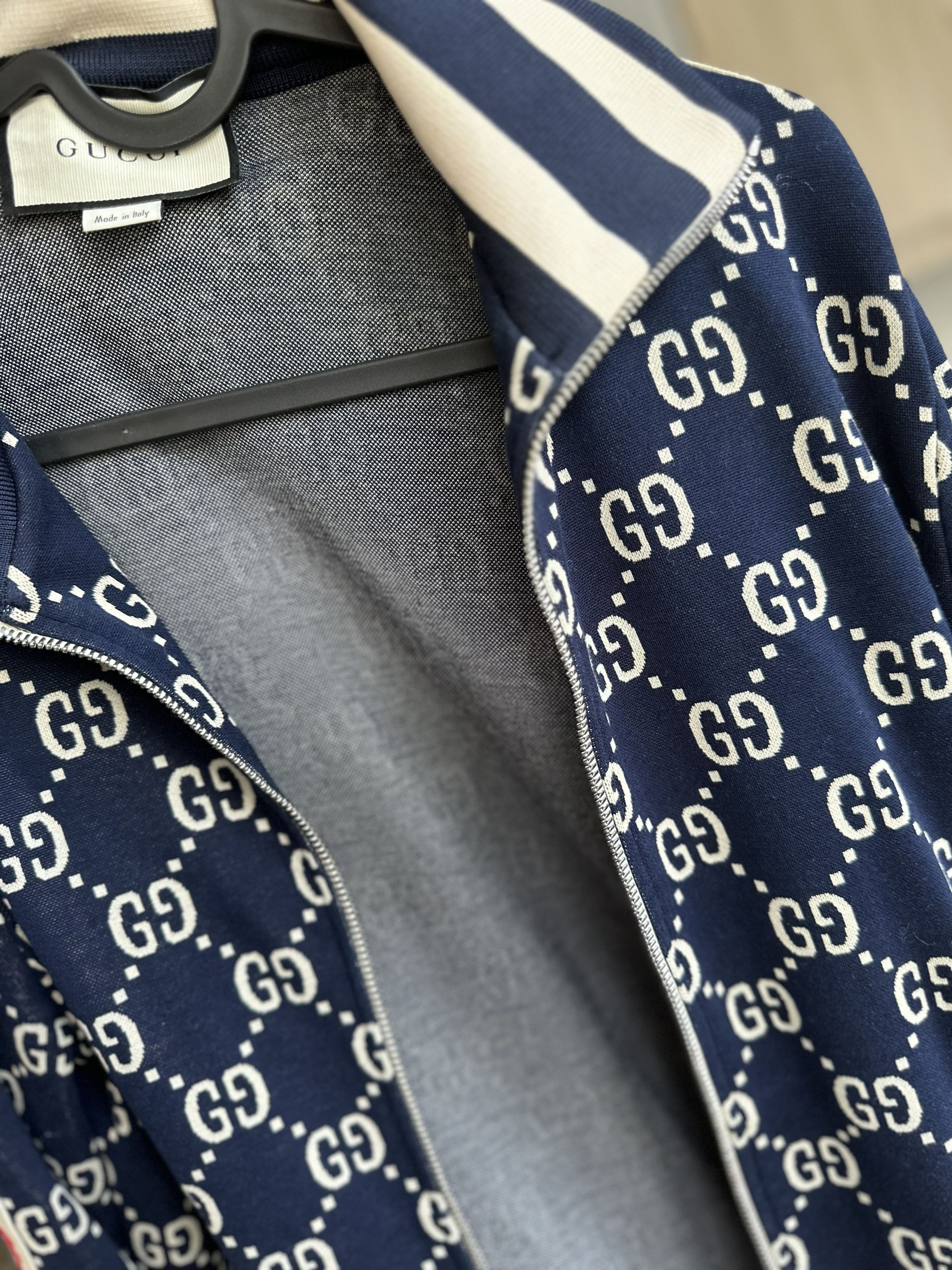 Gucci Gucci Jacquard GG Track Jacket Size US M / EU 48-50 / 2 - 8 Thumbnail