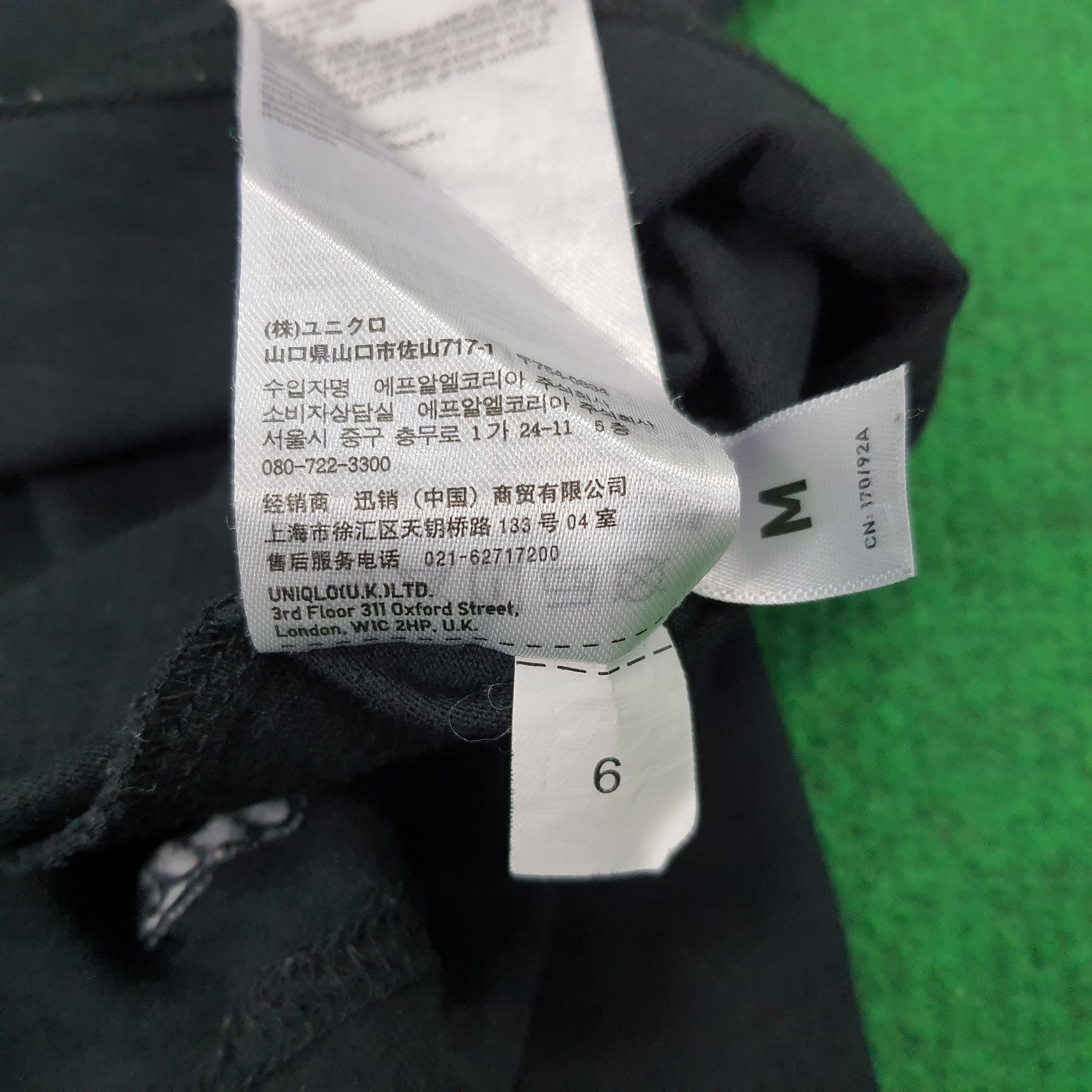 Japanese Brand × Undercover Vintage UU Uniqlo Undercover 3 Quater Sleeve T-shirt Size US M / EU 48-50 / 2 - 8 Thumbnail