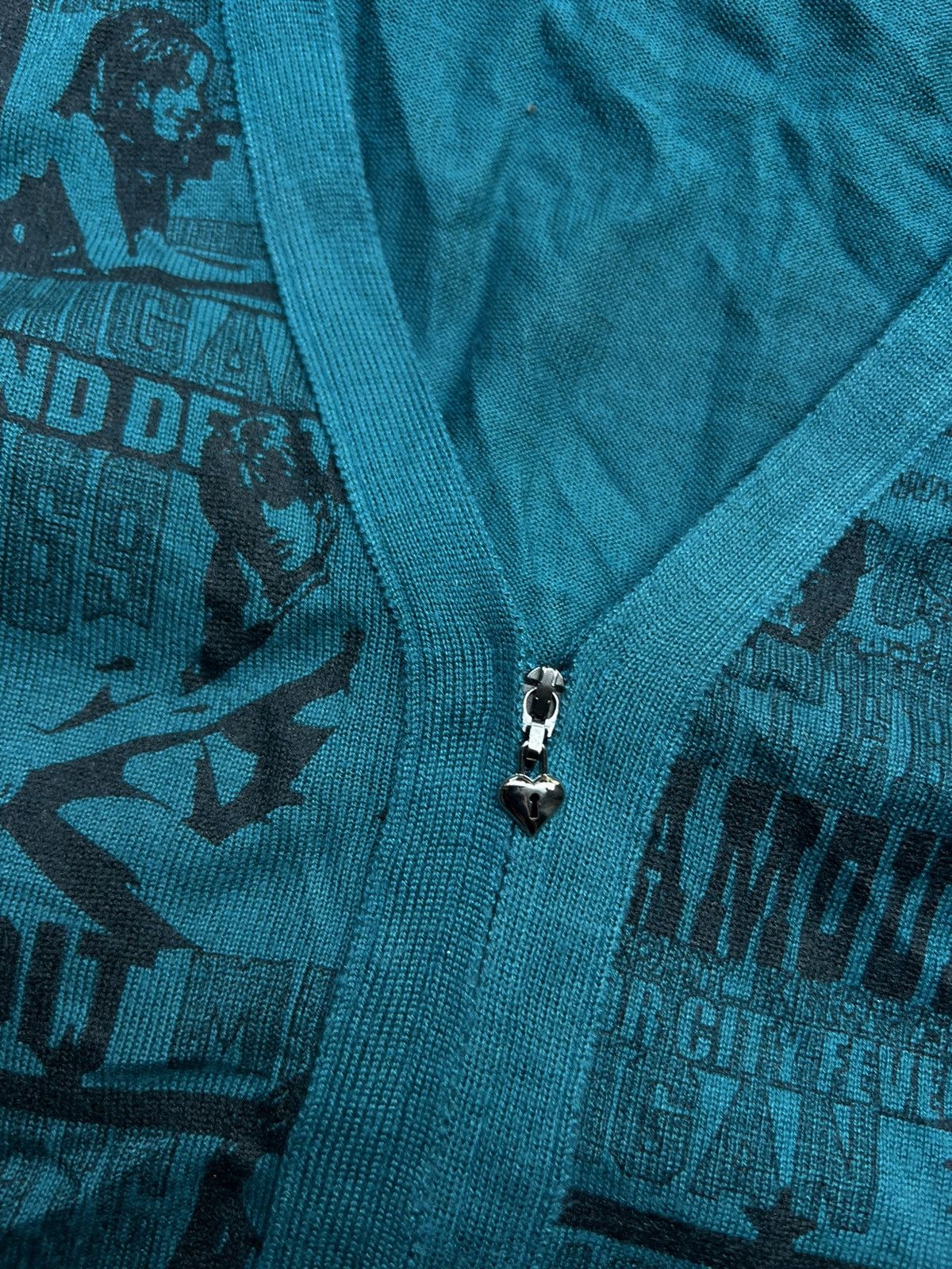 Hysteric Glamour HYSTERIC GLAMOUR ZIP CARDIGAN SWEATER Y2K ARCHIVE Size US S / EU 44-46 / 1 - 3 Thumbnail