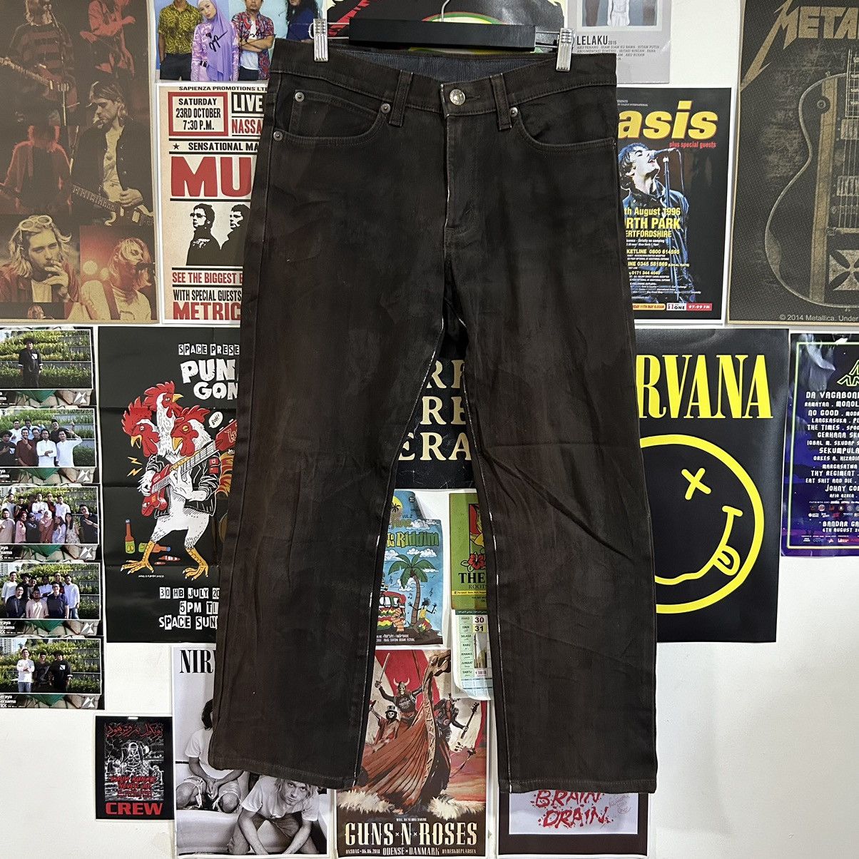 Edwin Vintage Edwin Wildfire Japanese Diatressed Denim Size US 34 / EU 50 - 1 Thumbnail