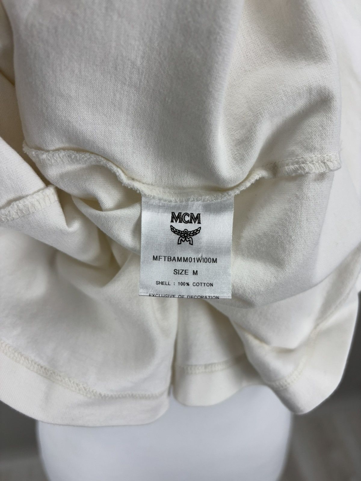 MCM Womens t shirt MCM Size M Color Beige Size M / US 6-8 / IT 42-44 - 15 Thumbnail