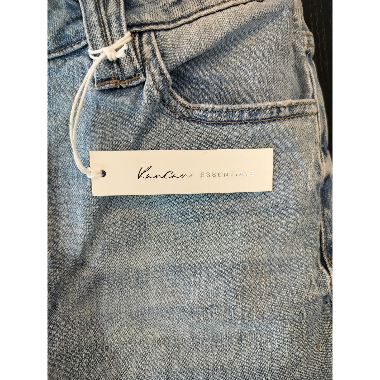 Other KanCan Women’s High Rise Distressed Straight Jeans Size 5/26 Size 25" / US 0 / IT 36 - 7 Thumbnail