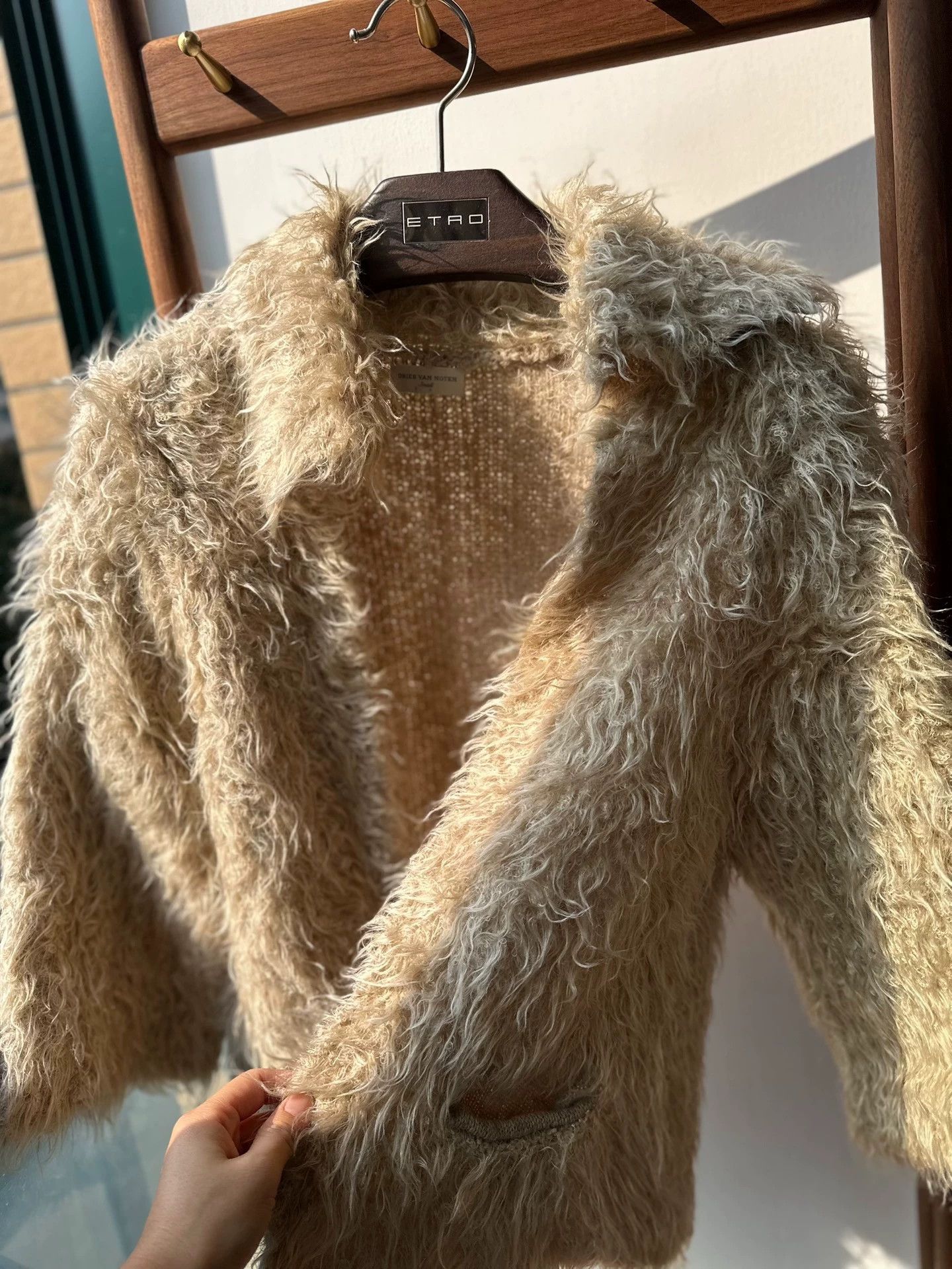 Dries Van Noten Dries Van Noten Shiny Stretchy Knit Jacket S (95+ New) Size S / US 4 / IT 40 - 6 Thumbnail