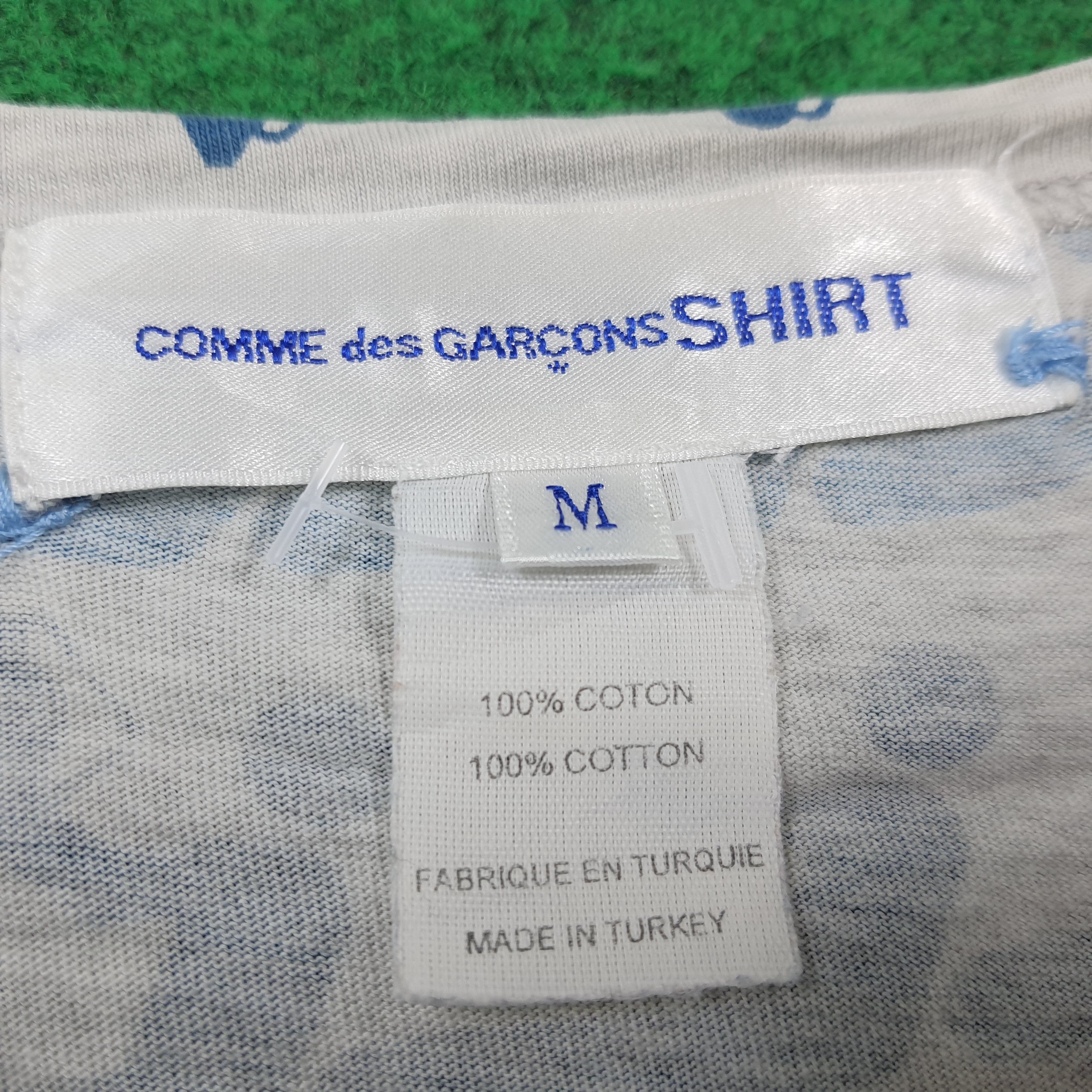 Comme des Garcons Vintage Comme Des Garcons Monogram Pocket Tee C299N17 Size US M / EU 48-50 / 2 - 5 Thumbnail