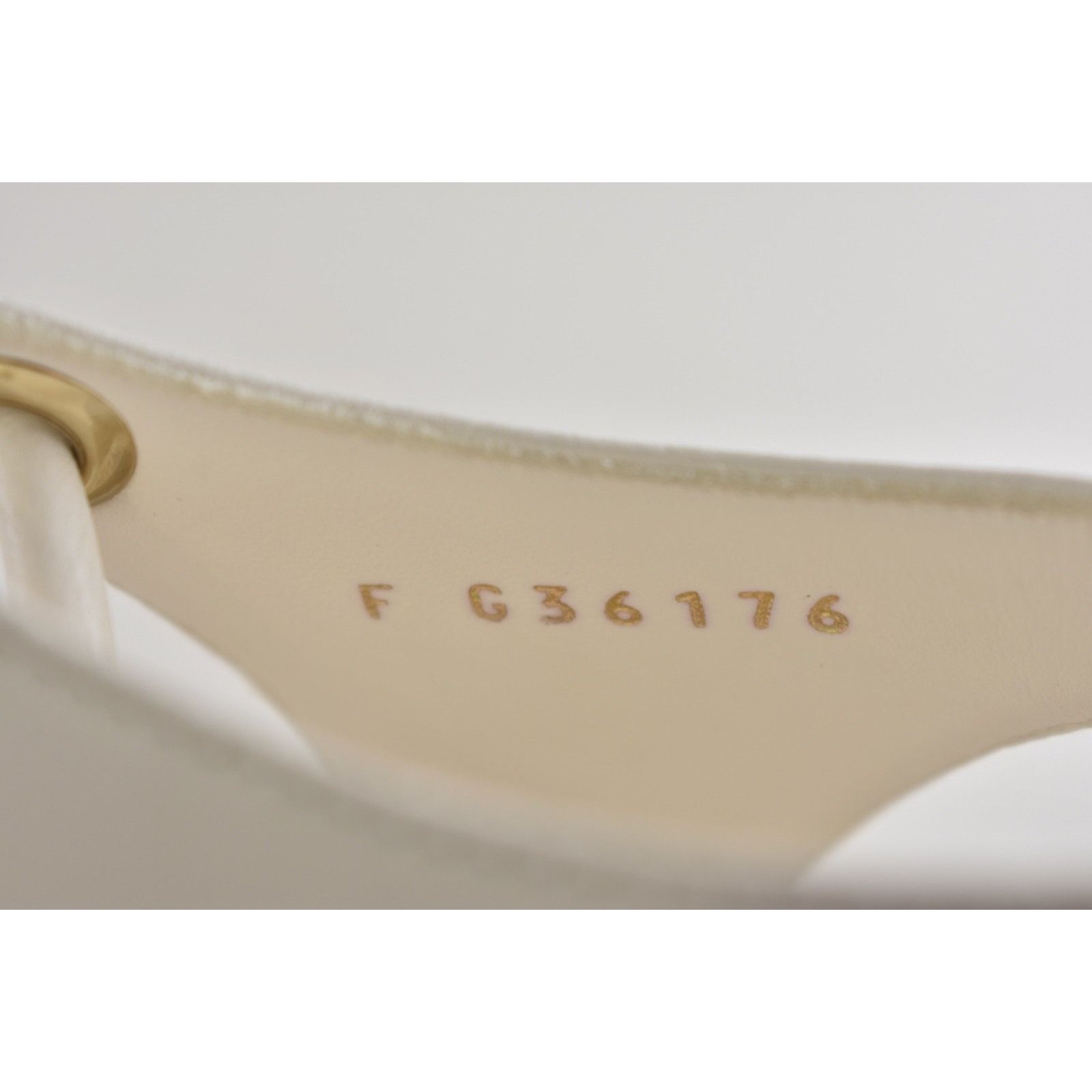 Chanel Chanel White Lambskin CC Mules Lace Up Espadrille Sandal 36 Size US 6 / IT 36 - 15 Thumbnail