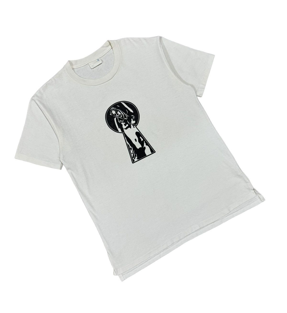 Hysteric Glamour Vtg🔥Hysteric Glamour Peeping Glamour Printed Tee Size US L / EU 52-54 / 3 - 5 Thumbnail