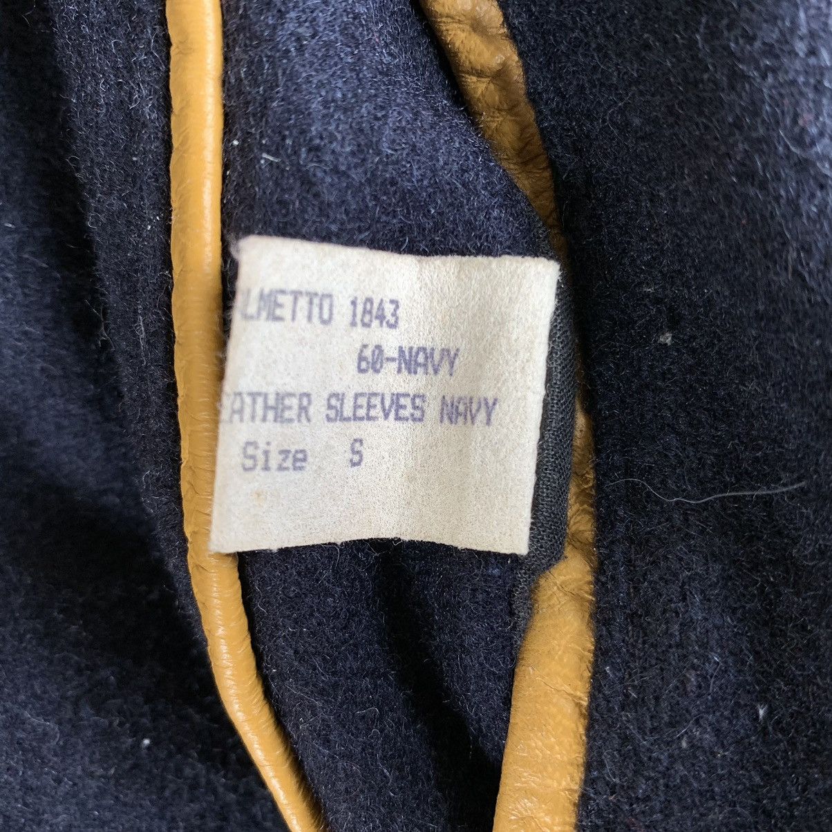 Leather Rare! Vintage 90s Golden Bear Oslo Wool Varsity Jacket Size US S / EU 44-46 / 1 - 12 Thumbnail