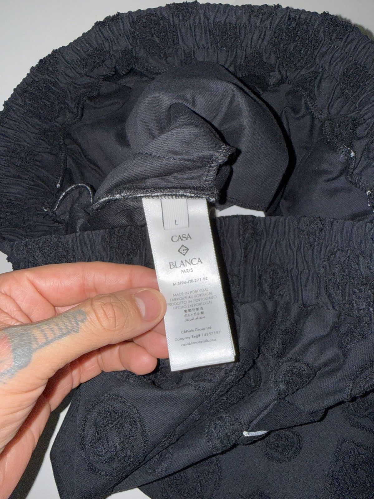 Casablanca Toweling monogram set Size US M / EU 48-50 / 2 - 11 Thumbnail