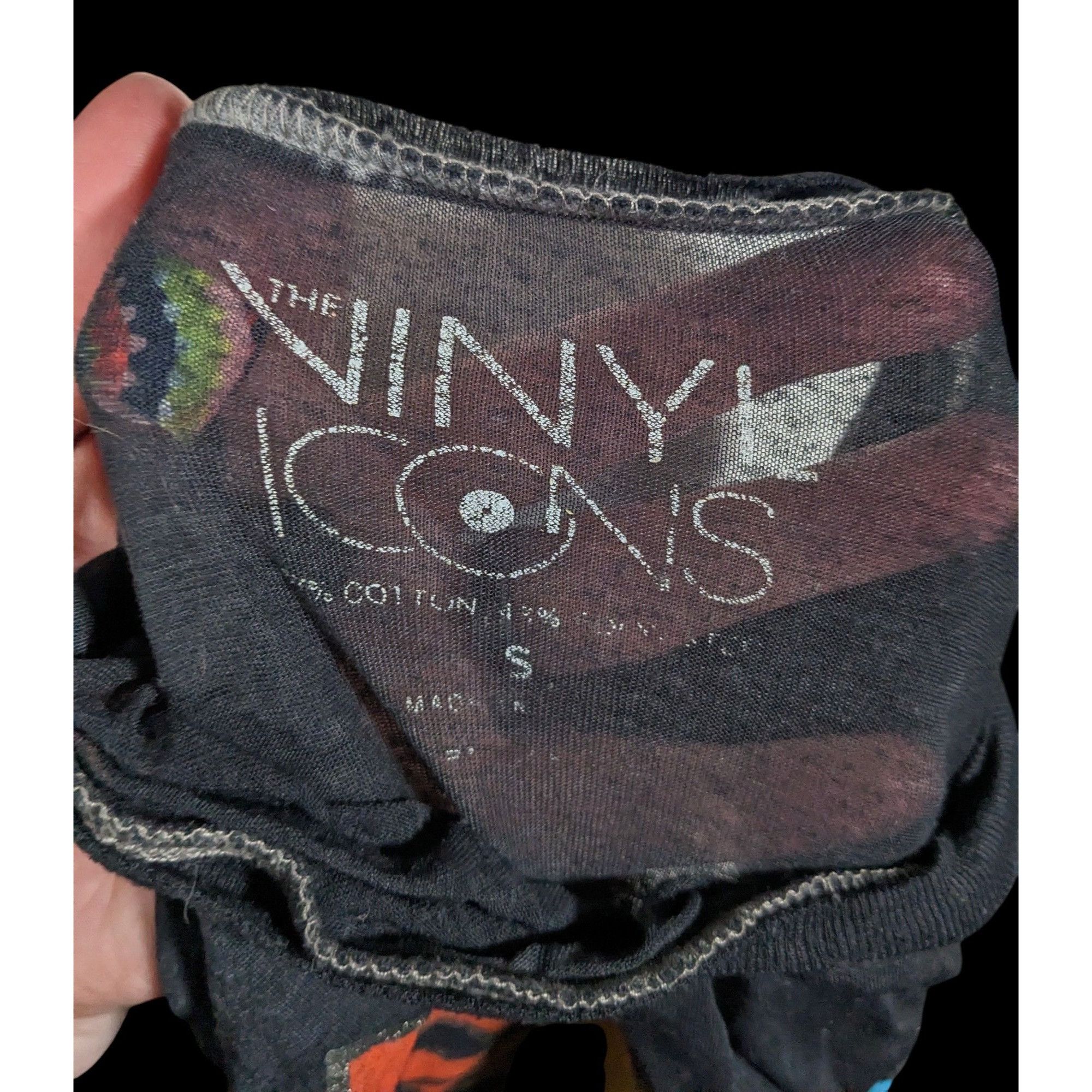 Other Vinyl Icons STYX Sheer Rainbow Print Tie Front Top Size Smal Size S / US 4 / IT 40 - 3 Thumbnail