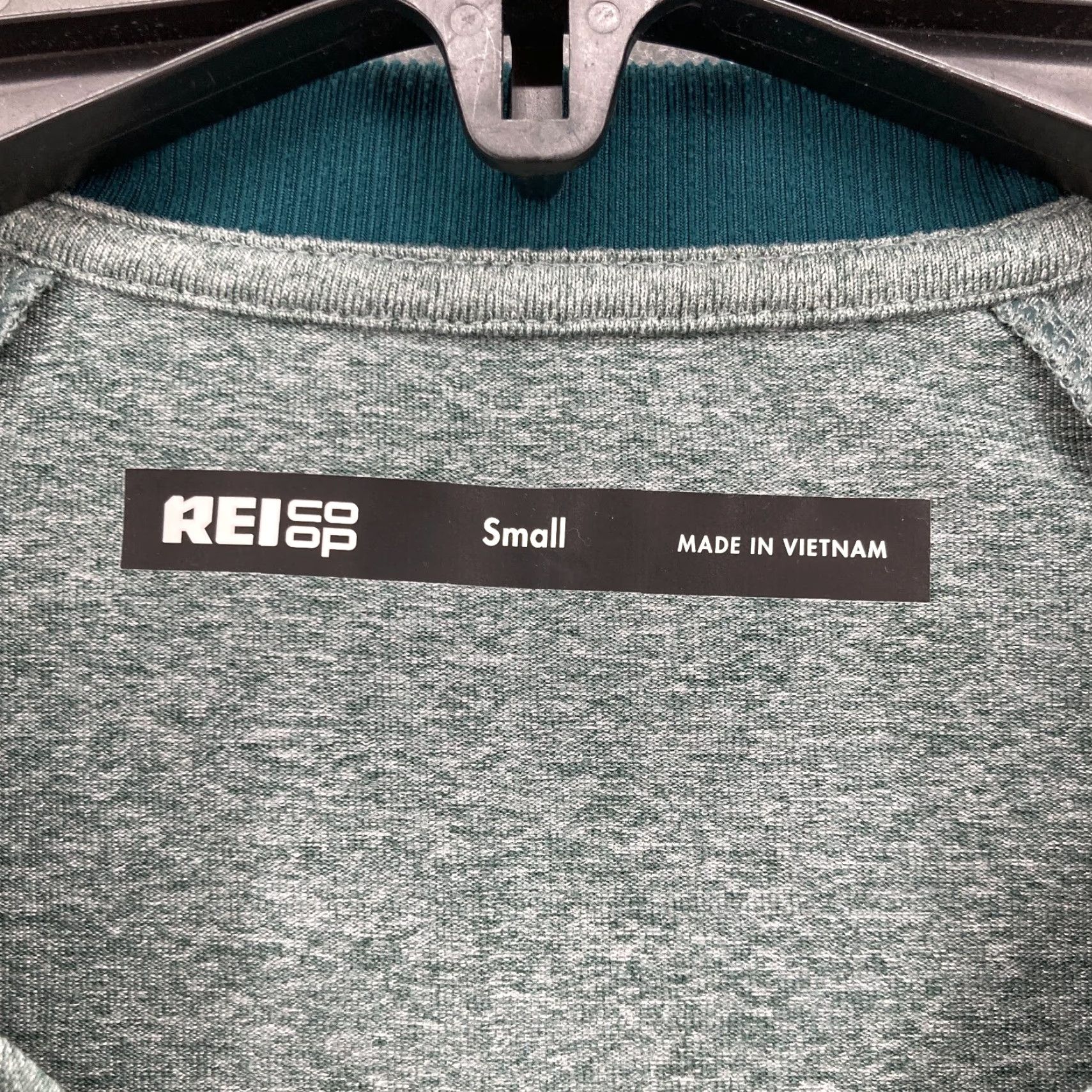 Vintage REI Coop Active Pursuits Quarter Zip Sweatshirt Women's Small Green Stretch Camp Shirt Size S / US 4 / IT 40 - 4 Thumbnail