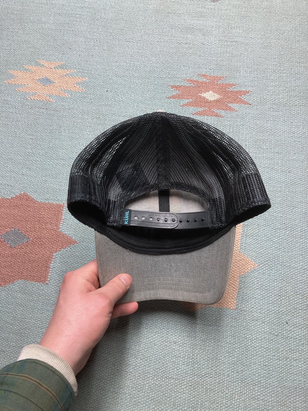 Kuhl Kuhl trucker hat outdoor hiking SnapBack born the mountains Size ONE SIZE - 4 Thumbnail